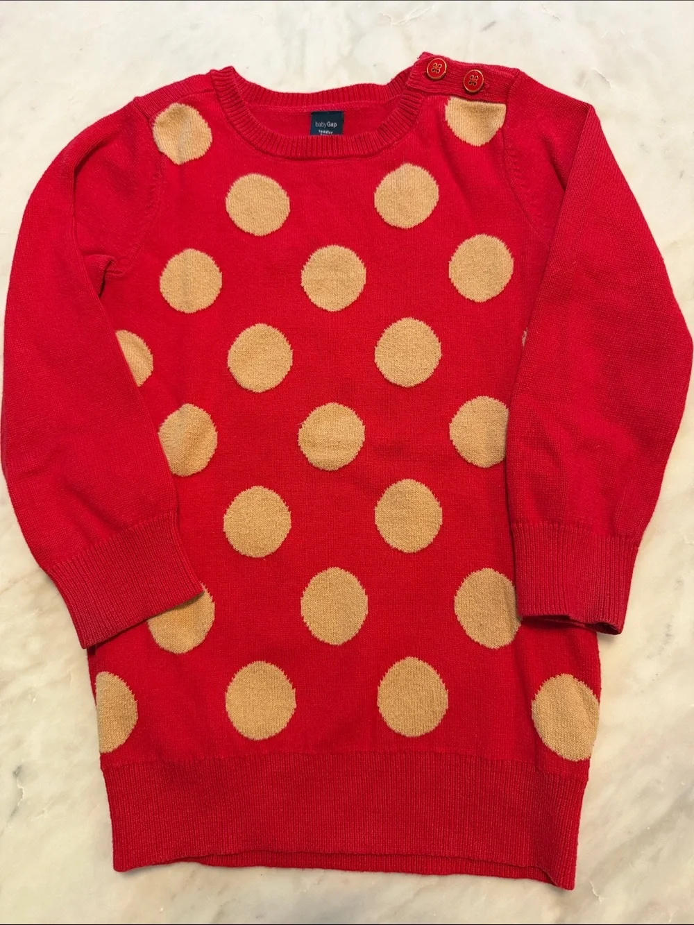 GAP Baby Holiday Sweater Dress